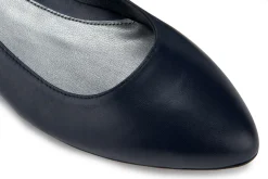 Ballerinas|Horsch Schuhe Ballerina in Übergrößen Blau