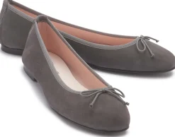 Ballerinas|Horsch Schuhe Ballerina in Übergrößen Grau