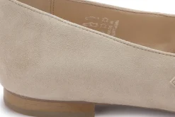 Ballerinas|Horsch Schuhe Ballerina in Übergrößen Beige
