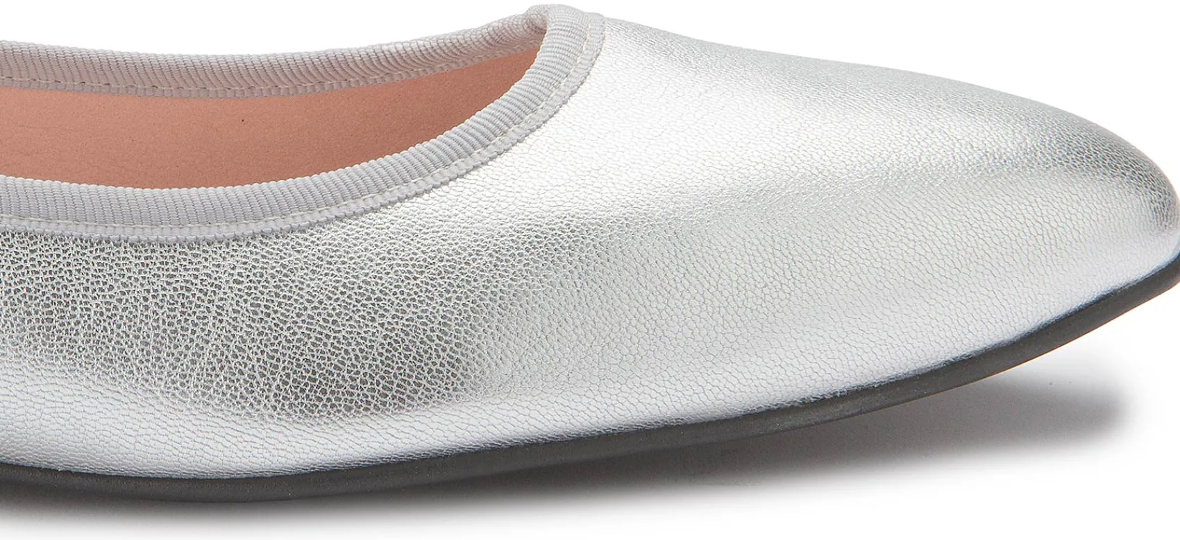 Ballerinas|Horsch Schuhe Ballerina in Übergrößen Silber