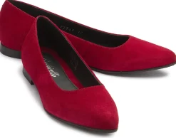 Ballerinas|Horsch Schuhe Ballerina in Untergrößen Rot