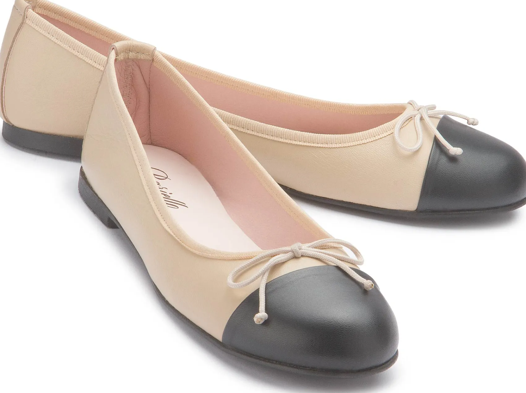 Ballerinas|Horsch Schuhe Ballerina in Untergrößen Beige