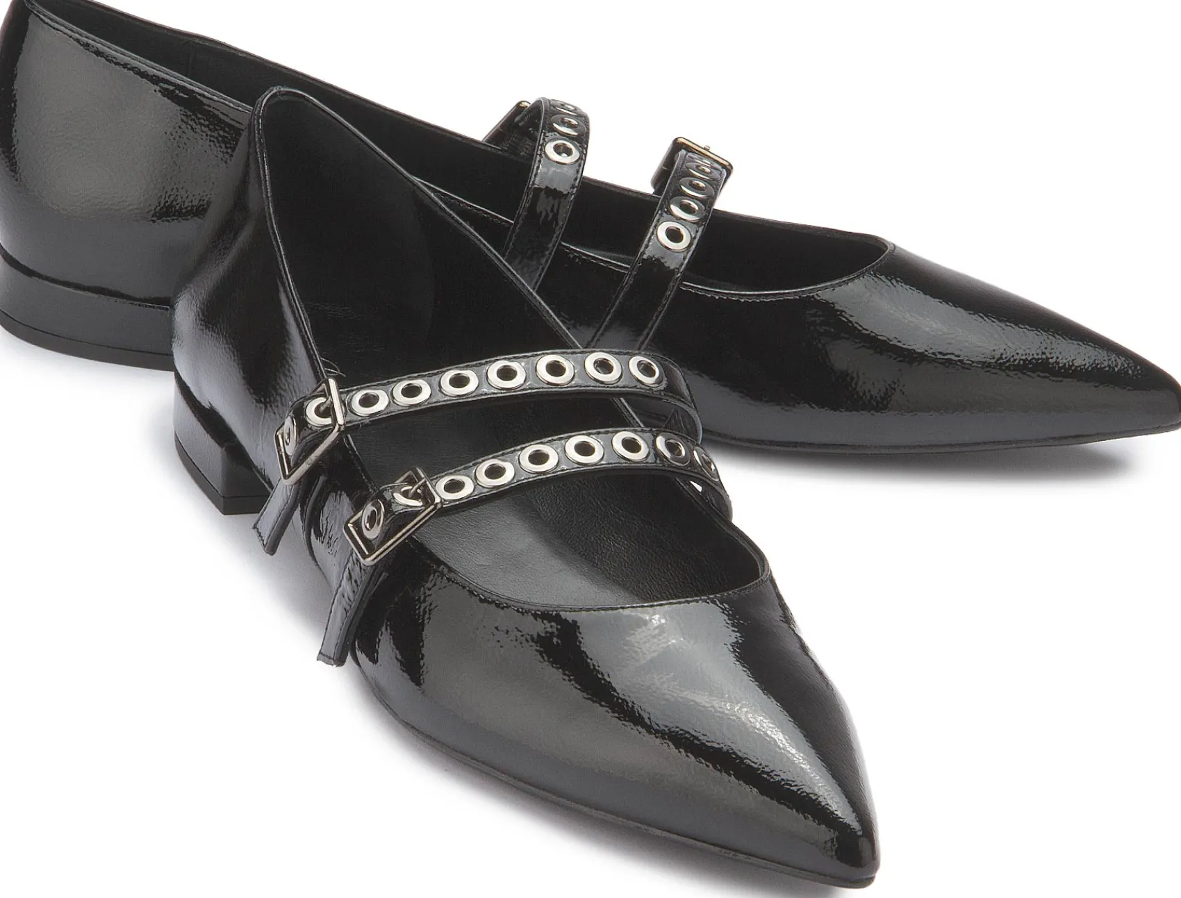 Ballerinas|Horsch Schuhe Ballerina in Untergrößen Schwarz