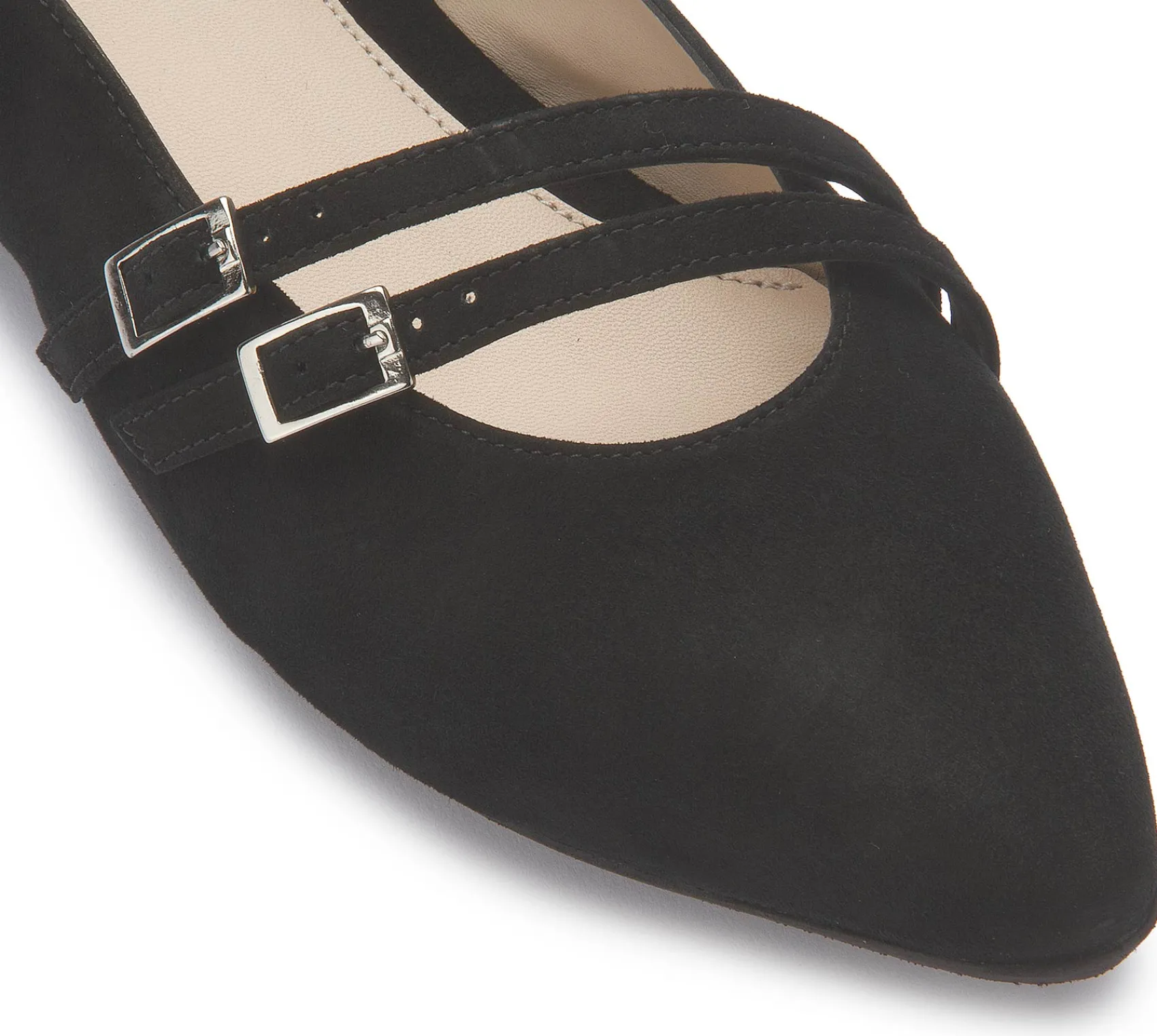 Ballerinas|Horsch Schuhe Ballerina in Untergrößen Schwarz