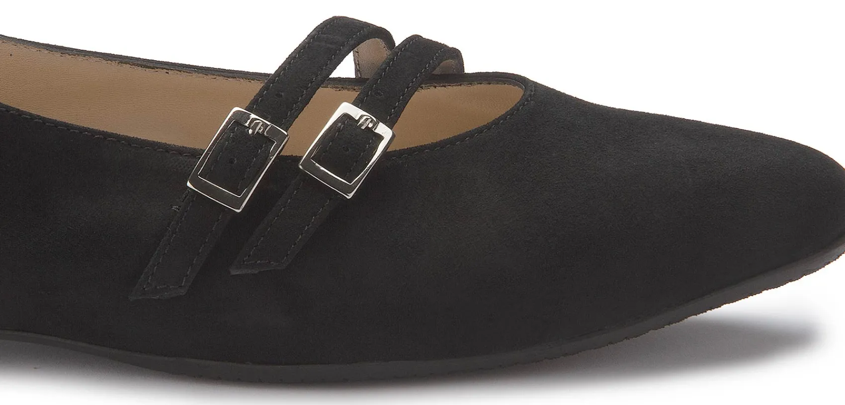 Ballerinas|Horsch Schuhe Ballerina in Untergrößen Schwarz