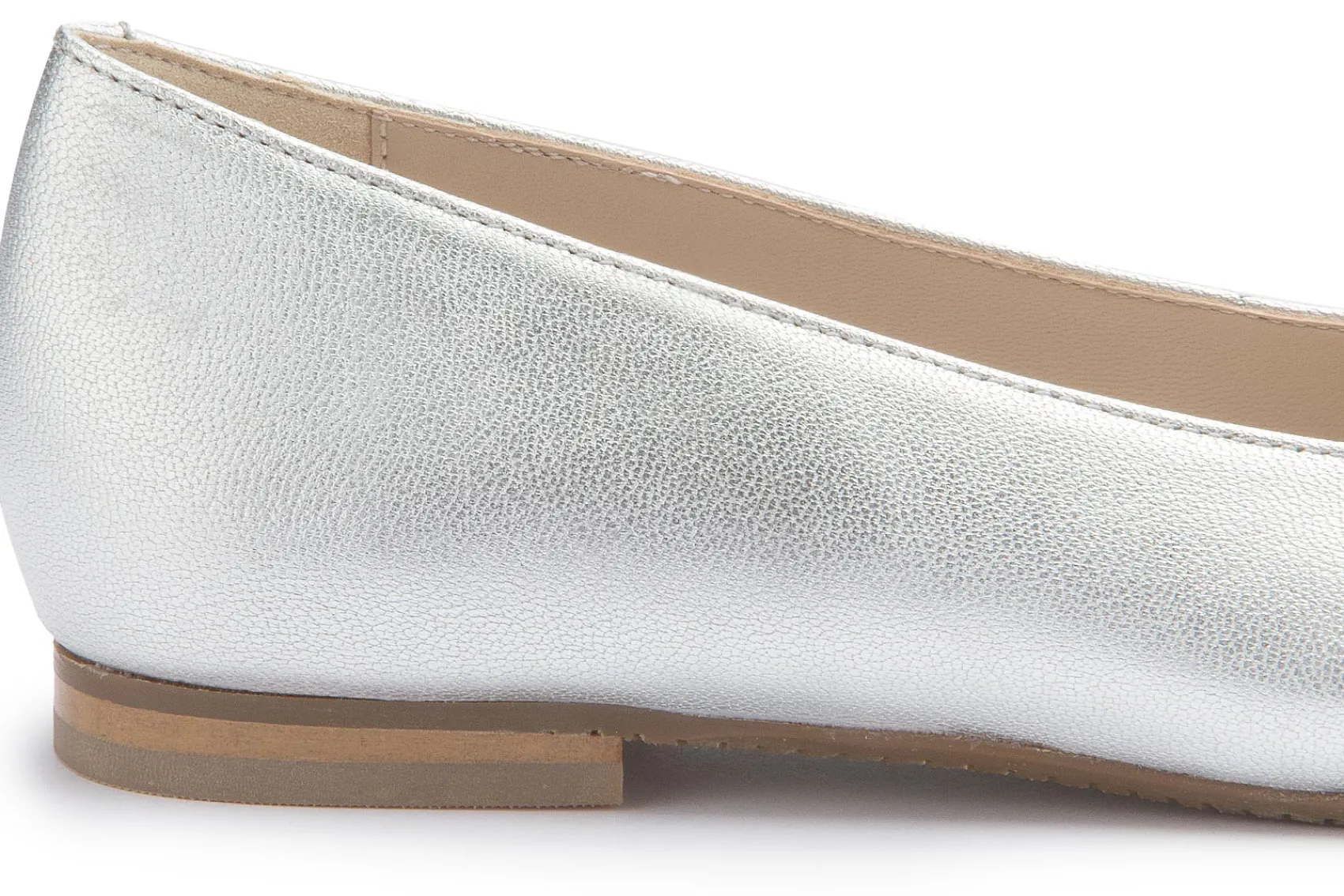 Ballerinas|Horsch Schuhe Ballerina in Untergrößen Silber