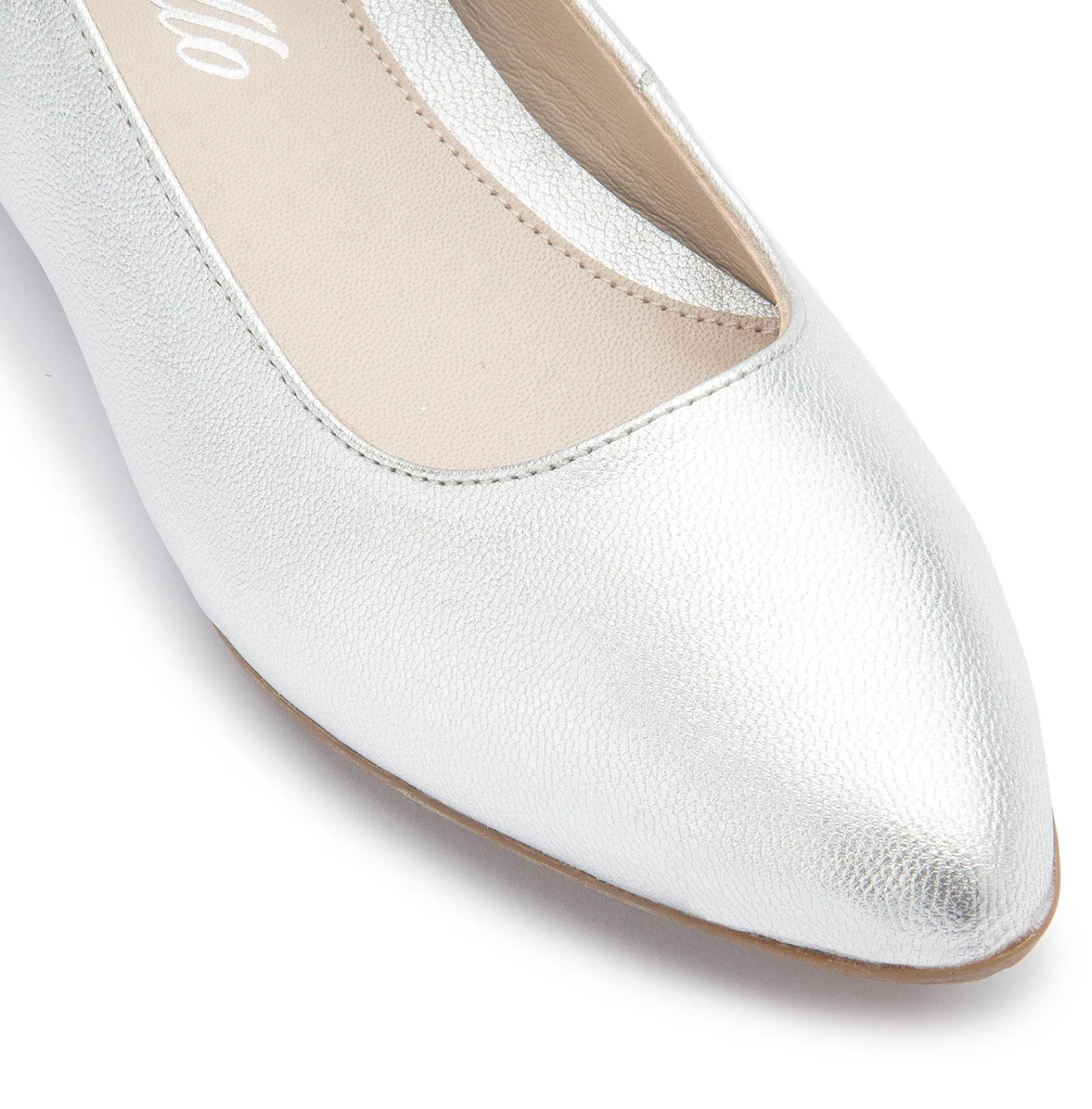 Ballerinas|Horsch Schuhe Ballerina in Untergrößen Silber