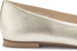 Ballerinas|Horsch Schuhe Ballerina in Untergrößen Gold