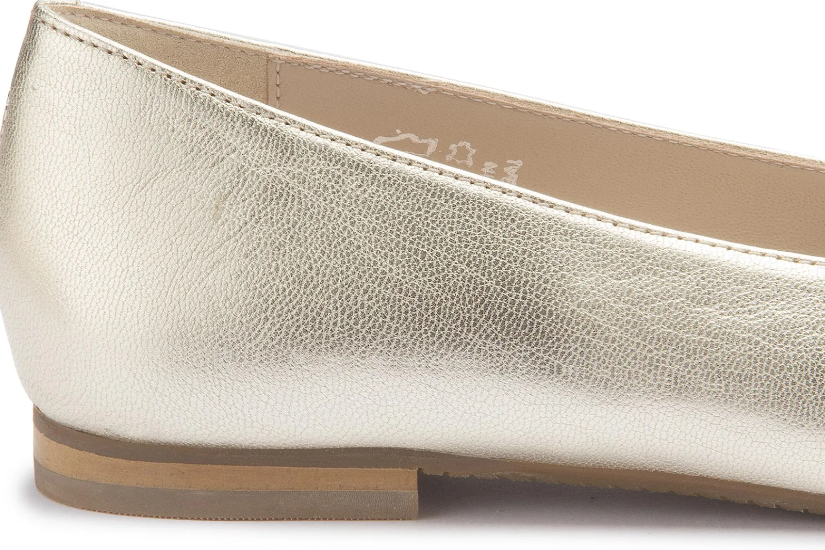 Ballerinas|Horsch Schuhe Ballerina in Untergrößen Gold
