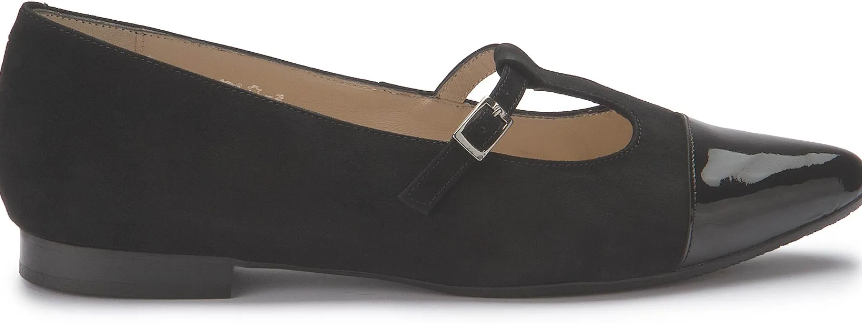 Ballerinas|Horsch Schuhe Ballerina in Untergrößen Schwarz