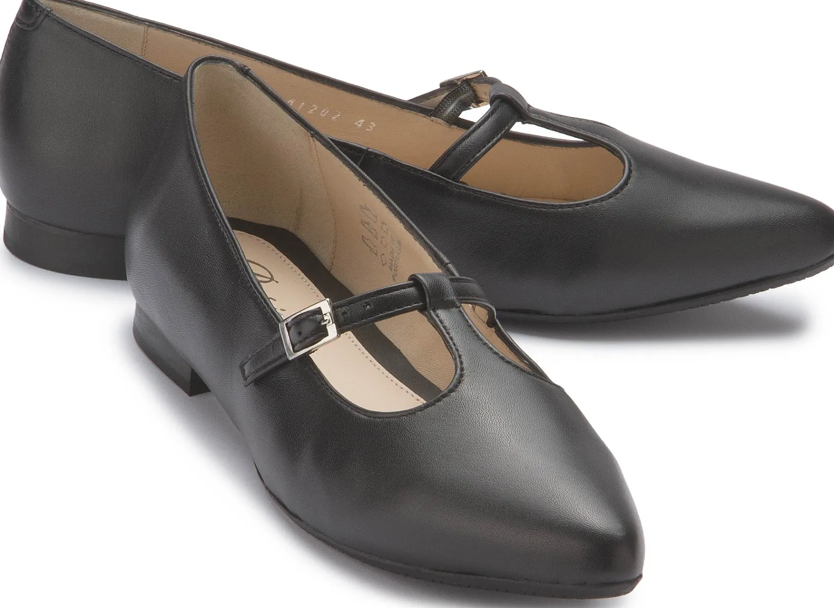 Ballerinas|Horsch Schuhe Ballerina in Untergrößen Schwarz