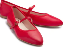 Ballerinas|Horsch Schuhe Ballerina in Untergrößen Rot