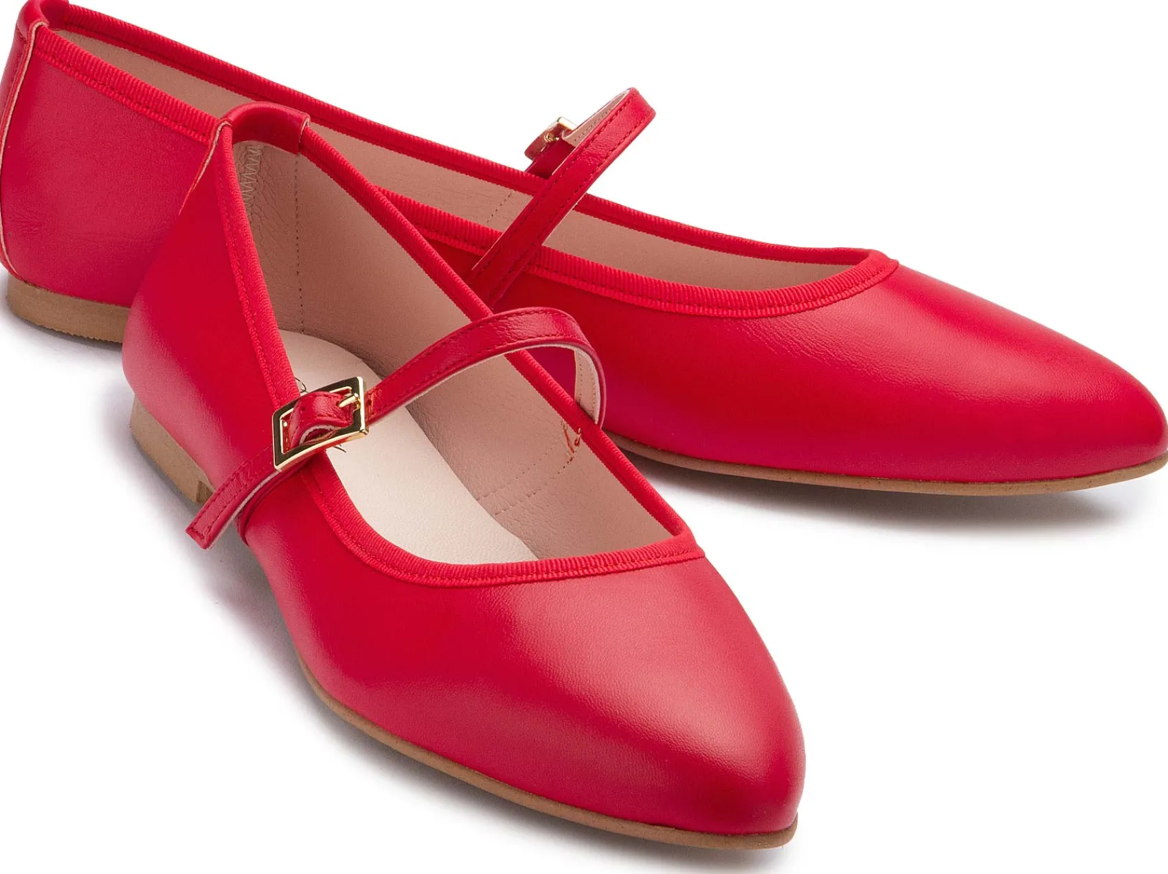 Ballerinas|Horsch Schuhe Ballerina in Untergrößen Rot