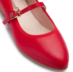 Ballerinas|Horsch Schuhe Ballerina in Untergrößen Rot