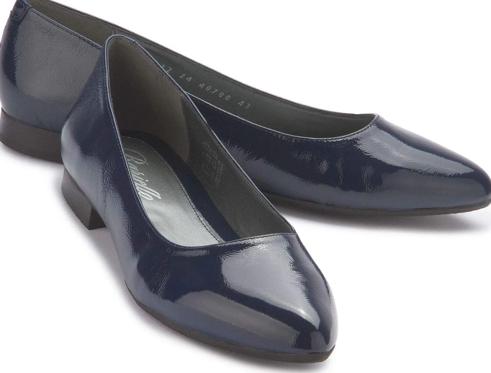 Ballerinas|Horsch Schuhe Ballerina in Untergrößen Blau