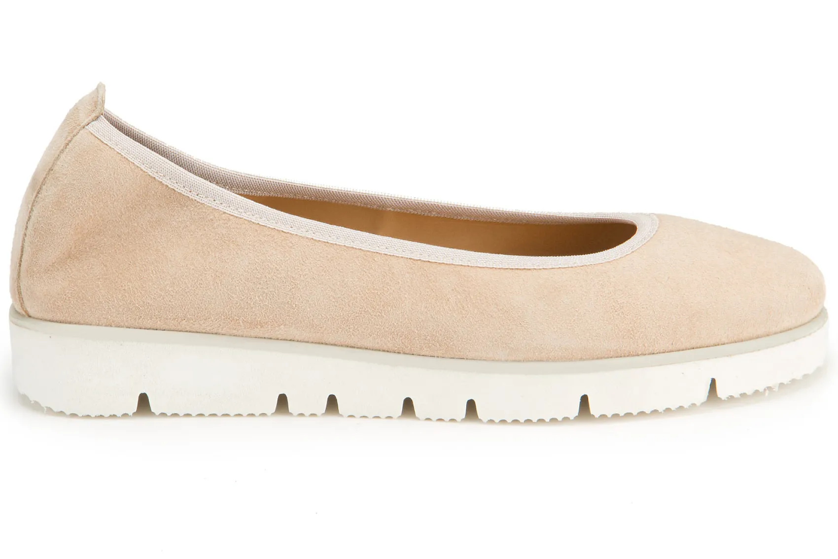Ballerinas|Horsch Schuhe Ballerina in Untergrößen Beige
