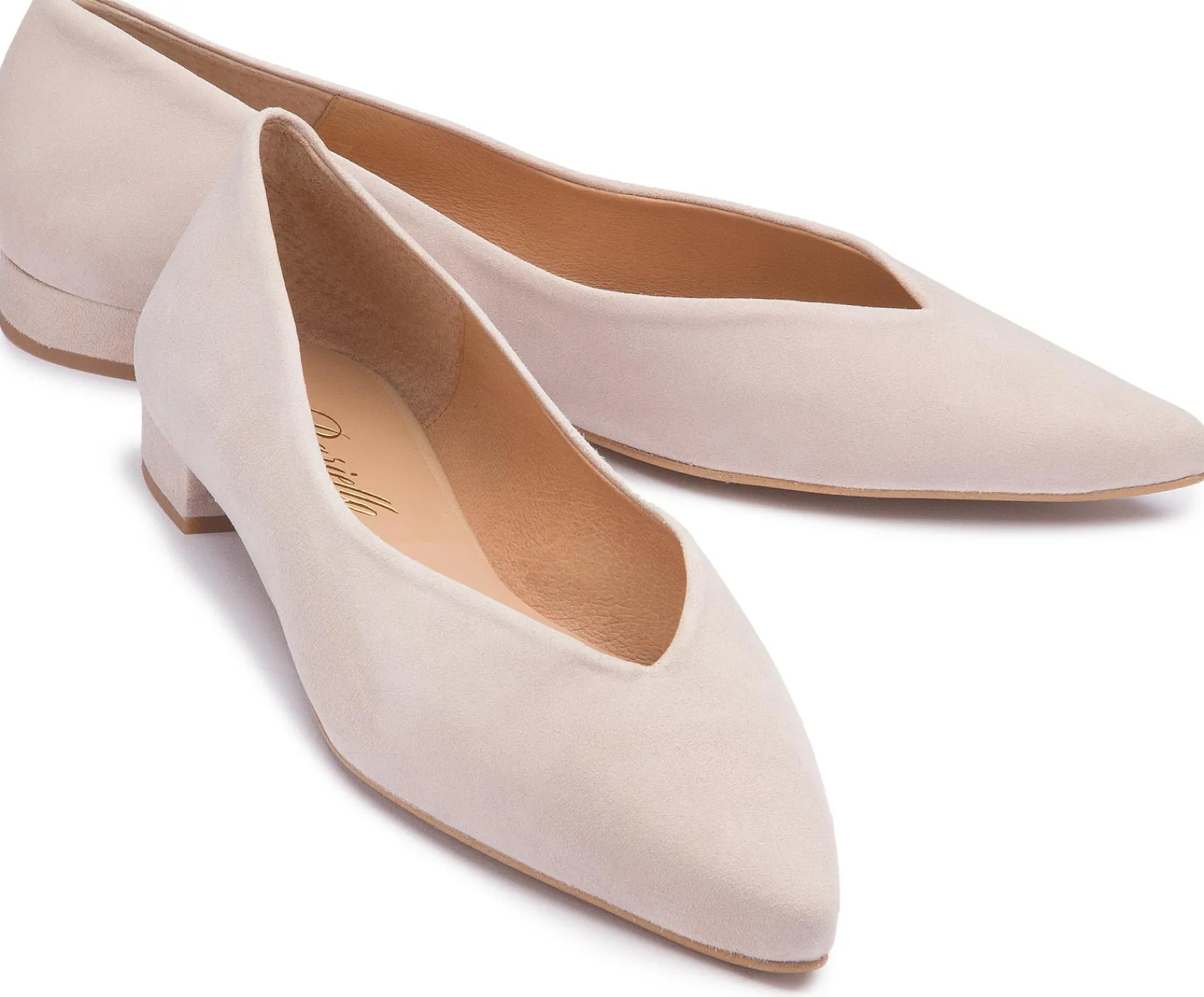 Ballerinas|Horsch Schuhe Ballerina in Untergrößen Beige