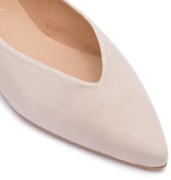 Ballerinas|Horsch Schuhe Ballerina in Untergrößen Beige