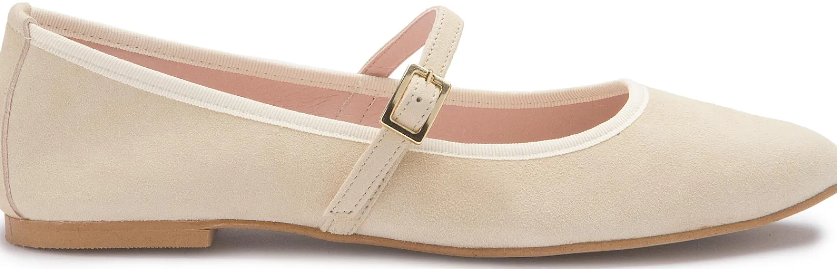 Ballerinas|Horsch Schuhe Ballerina in Untergrößen Beige