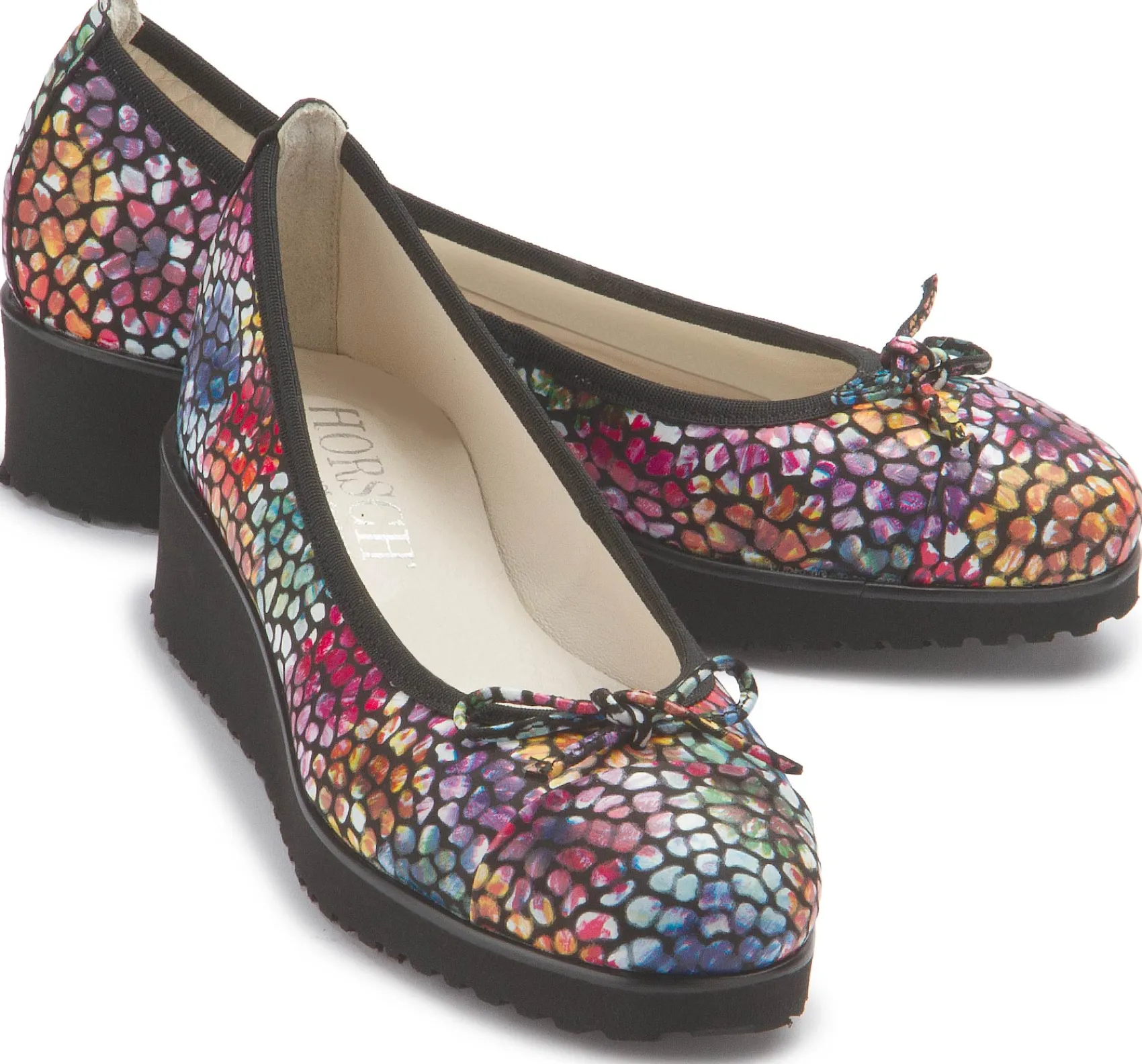 Ballerinas|Horsch Schuhe Ballerina in Untergrößen Multicolor