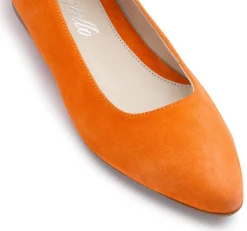 Ballerinas|Horsch Schuhe Ballerina in Untergrößen Orange
