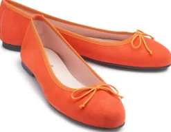 Ballerinas|Horsch Schuhe Ballerina in Untergrößen Orange