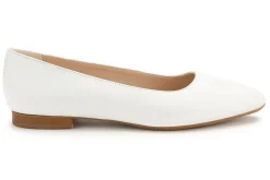 Brautschuhe|Ballerinas|Horsch Schuhe Ballerinas in Übergrößen Weiß