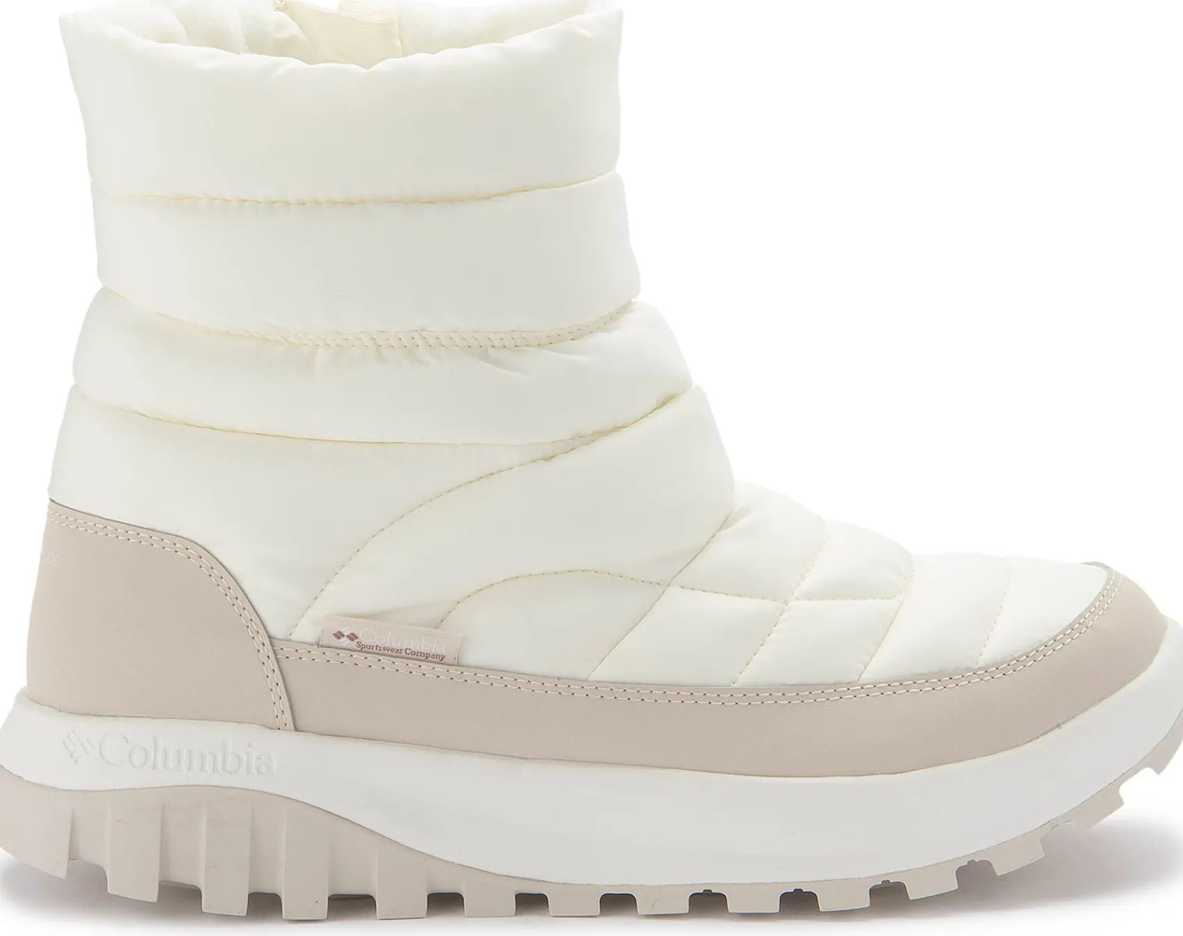 Stiefeletten|Boots|Columbia-Damen Boot in Übergrößen Weiß