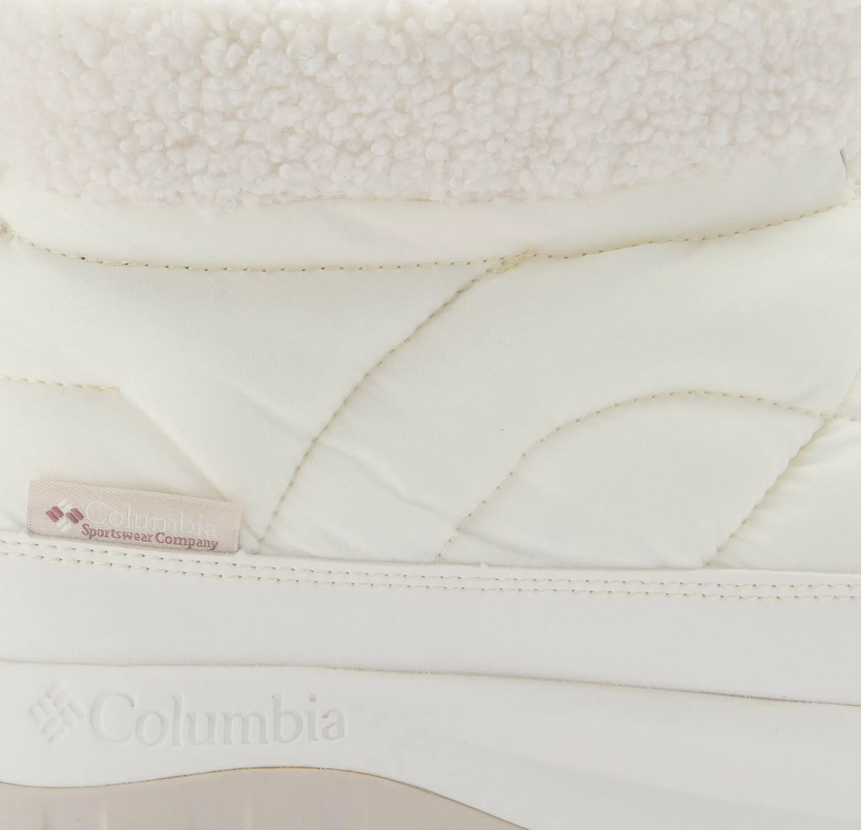 Stiefeletten|Boots|Columbia-Damen Boot in Übergrößen Weiß