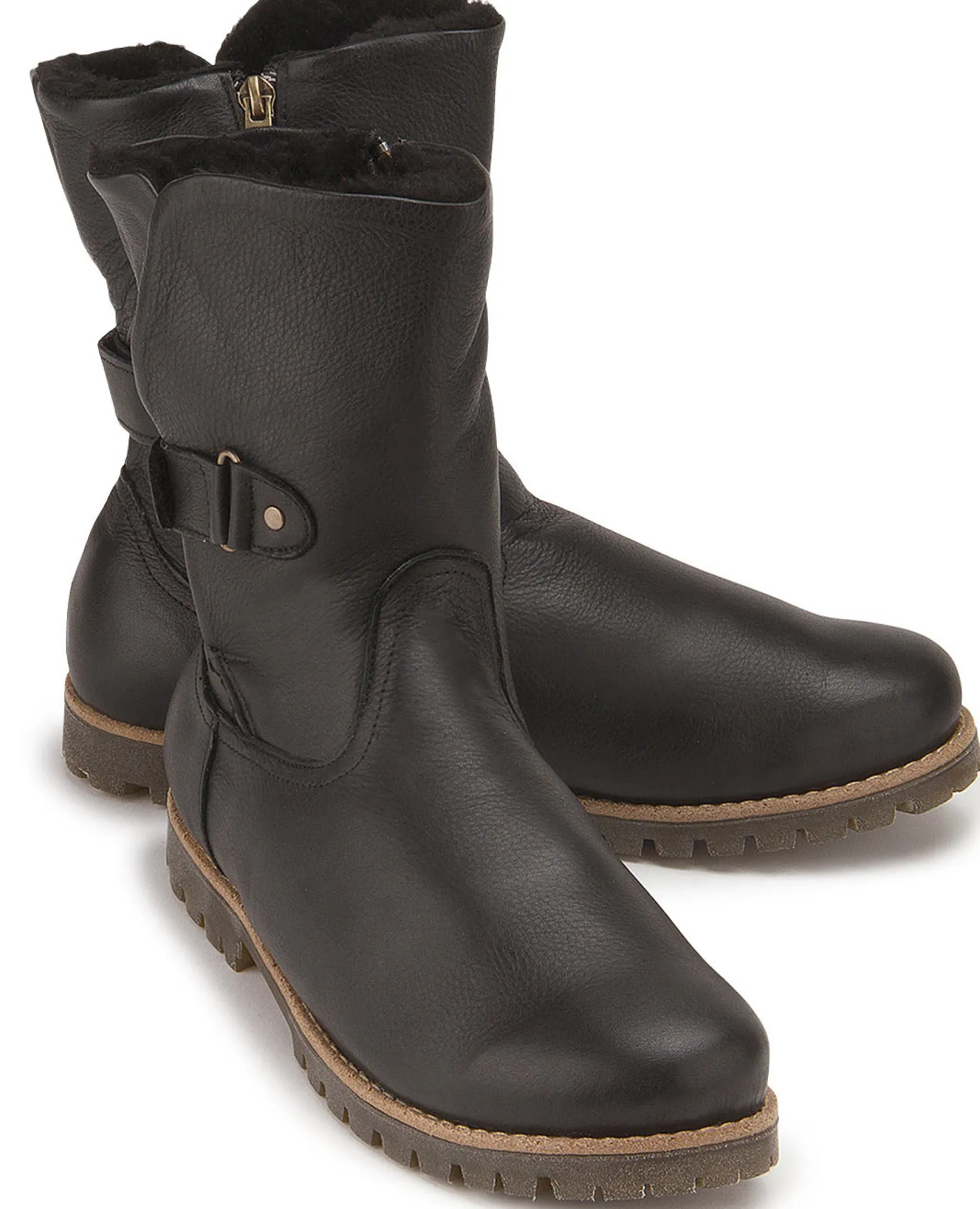 Stiefeletten|Boots|Horsch Schuhe Boot in Übergrößen Schwarz