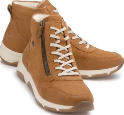 Stiefeletten|Schnürschuhe|Remonte Boot in Übergrößen Braun