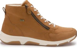 Stiefeletten|Schnürschuhe|Remonte Boot in Übergrößen Braun