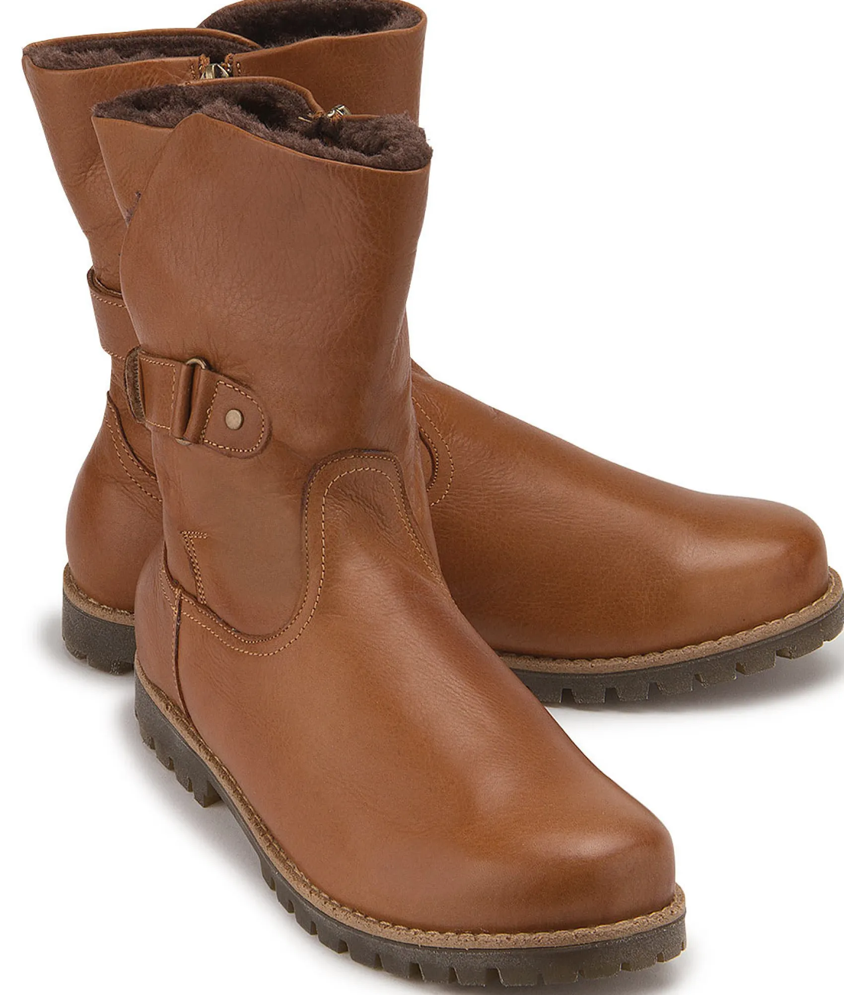 Stiefeletten|Horsch Schuhe Boots in Übergrößen Braun