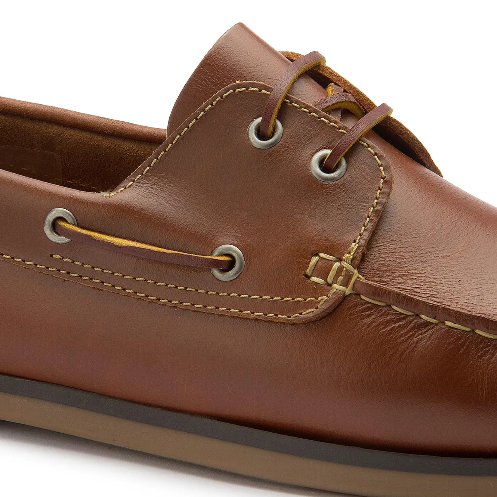 Schnürschuhe|Bootsschuhe|Horsch Schuhe Bootsschuh in Übergrößen Braun