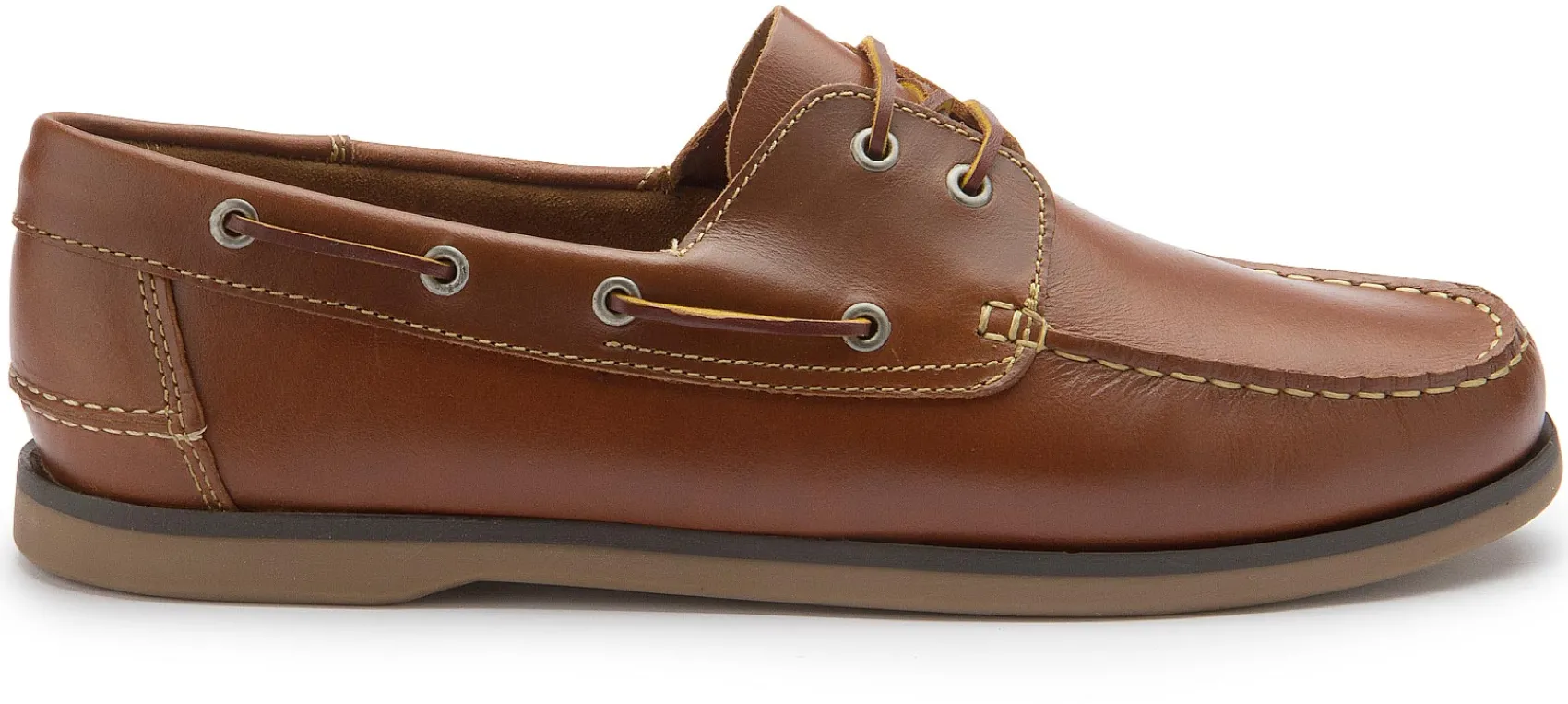 Schnürschuhe|Bootsschuhe|Horsch Schuhe Bootsschuh in Übergrößen Braun