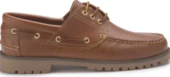 Schnürschuhe|Bootsschuhe|Horsch Schuhe Bootsschuh in Übergrößen Braun