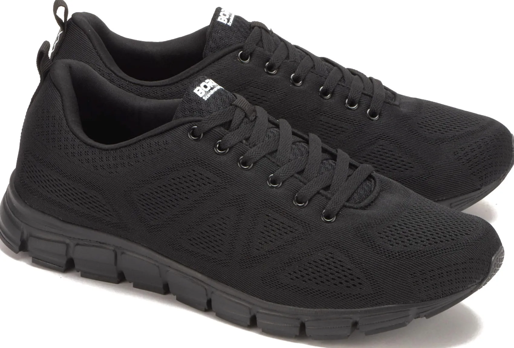 Sneaker|Sneaker|Boras Sneaker in Übergrößen Schwarz