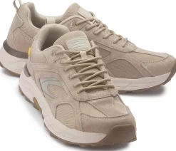 Sneaker|Schnürschuhe|Camel Active Sneaker in Übergrößen Beige