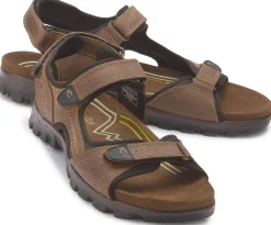 Sandalen|Outdoor|Camel Active Trekking Sandale in Übergrößen Braun
