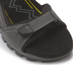 Sandalen|Sandalen|Camel Active Trekking Sandale in Übergrößen Schwarz
