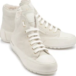 Stiefeletten|Sneaker|Candice Cooper High-Top-Sneaker in Übergrößen Weiß