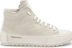 Stiefeletten|Sneaker|Candice Cooper High-Top-Sneaker in Übergrößen Weiß
