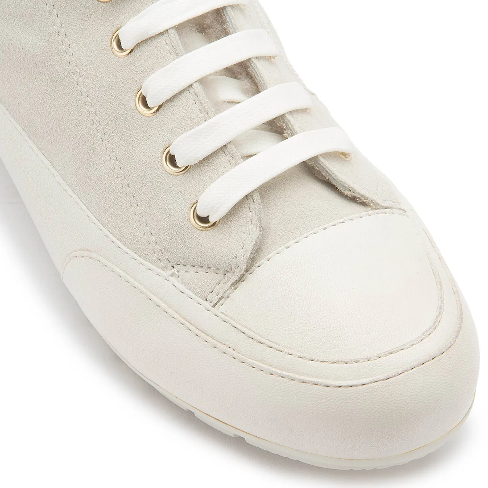 Stiefeletten|Sneaker|Candice Cooper High-Top-Sneaker in Übergrößen Weiß