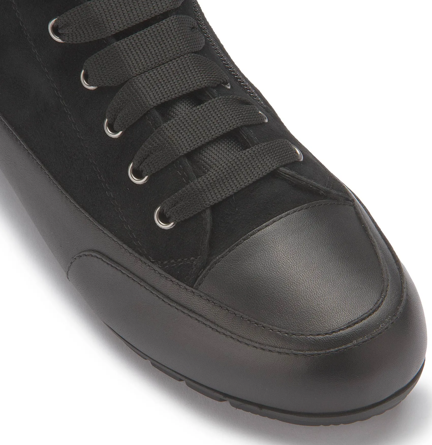 Stiefeletten|Sneaker|Candice Cooper High-Top-Sneaker in Übergrößen Schwarz