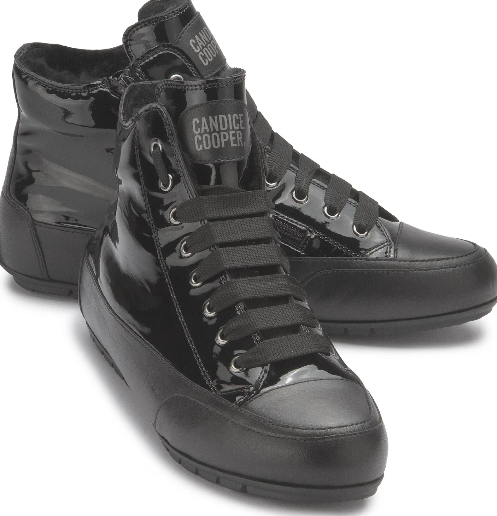Stiefeletten|Sneaker|Candice Cooper High-Top-Sneaker in Untergrößen