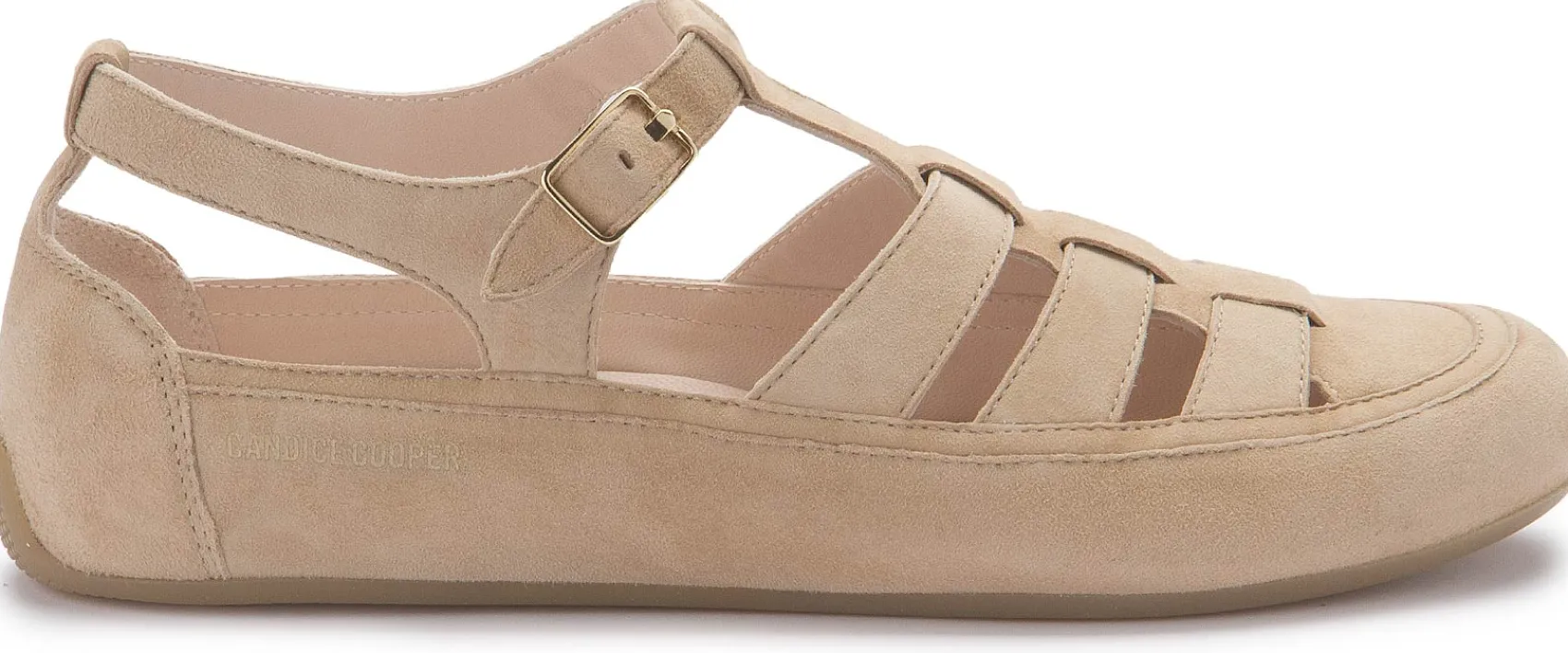 Sandalen|Candice Cooper Sandale in Übergrößen Beige