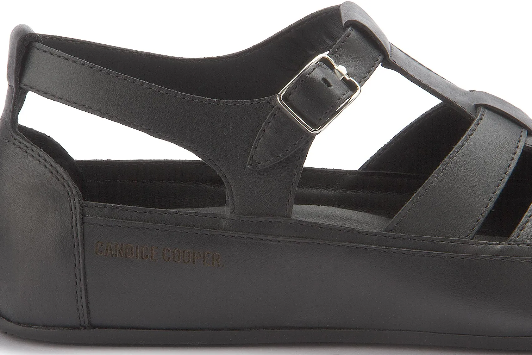 Sandalen|Candice Cooper Sandale in Übergrößen Schwarz