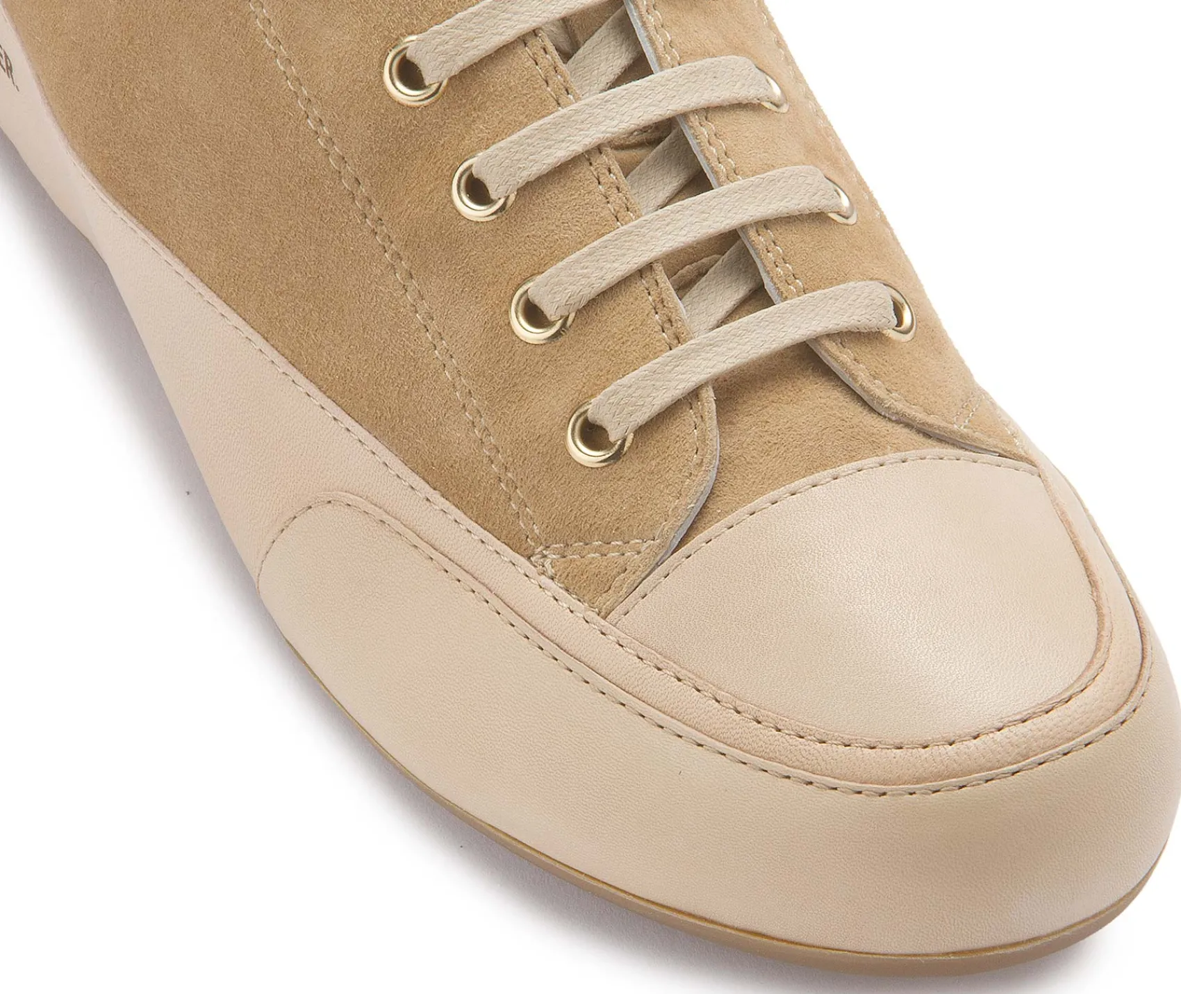 Sneaker|Schnürschuhe|Candice Cooper Sneaker in Übergrößen Beige