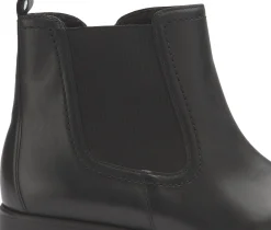 Stiefeletten|Gabor Chelsea Boot in Übergrößen Schwarz