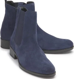 Stiefeletten|Gabor Chelsea Boot in Übergrößen Blau